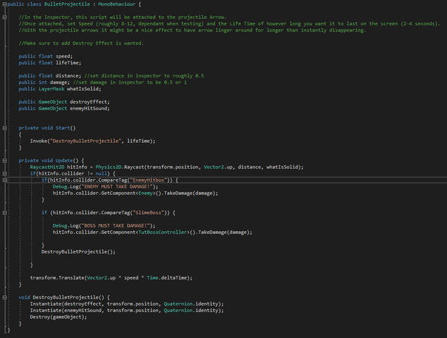 BulletProject Code from Sealed