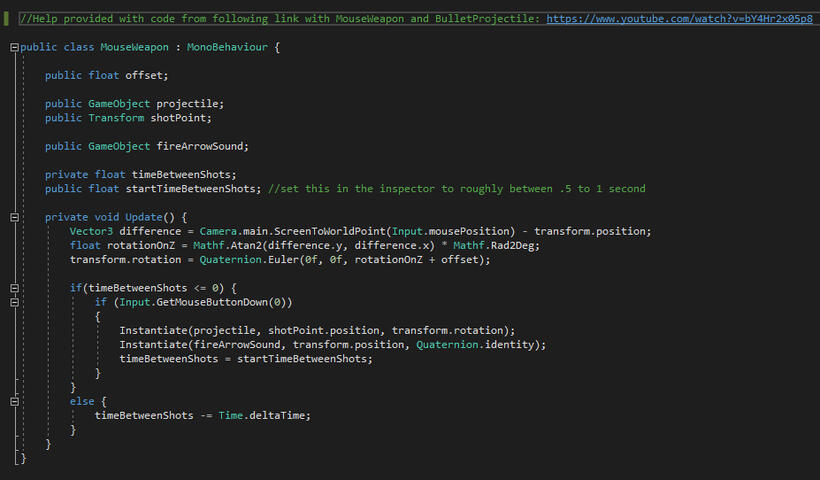 MouseWeapon Code from Sealed